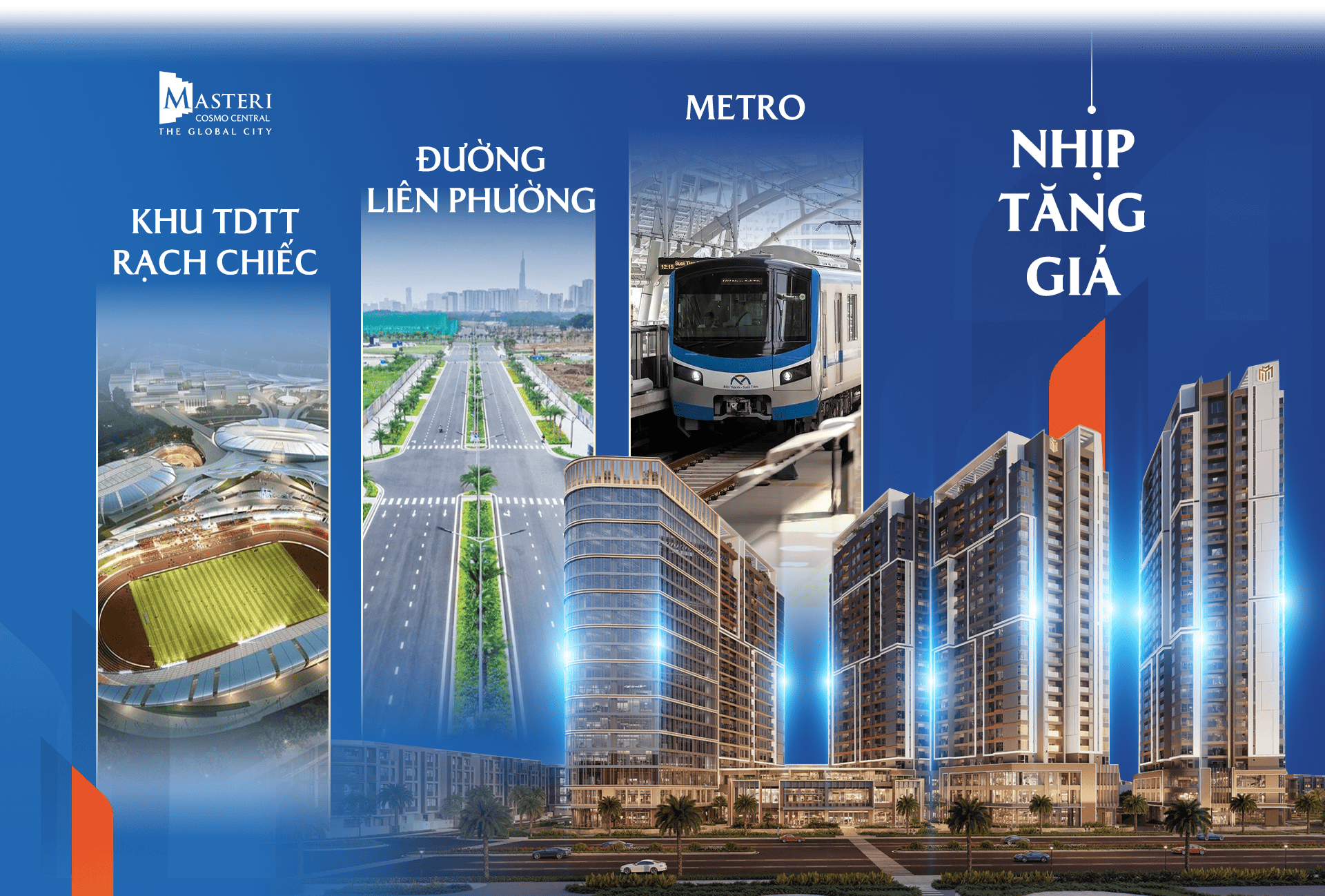 Masteri Cosmo Central tiềm năng dự án